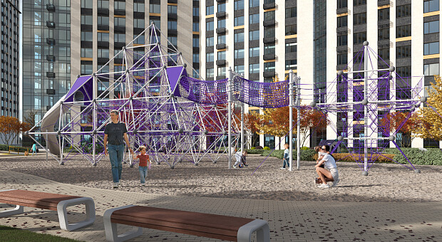 Крупнейшая в Украине лазальная пирамида появится в ЖК «Метрополис»