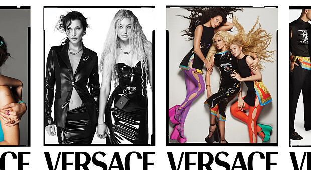 Донателла Версаче знялася в новій кампанії Versace разом із Беллою та Джіджі Хадід