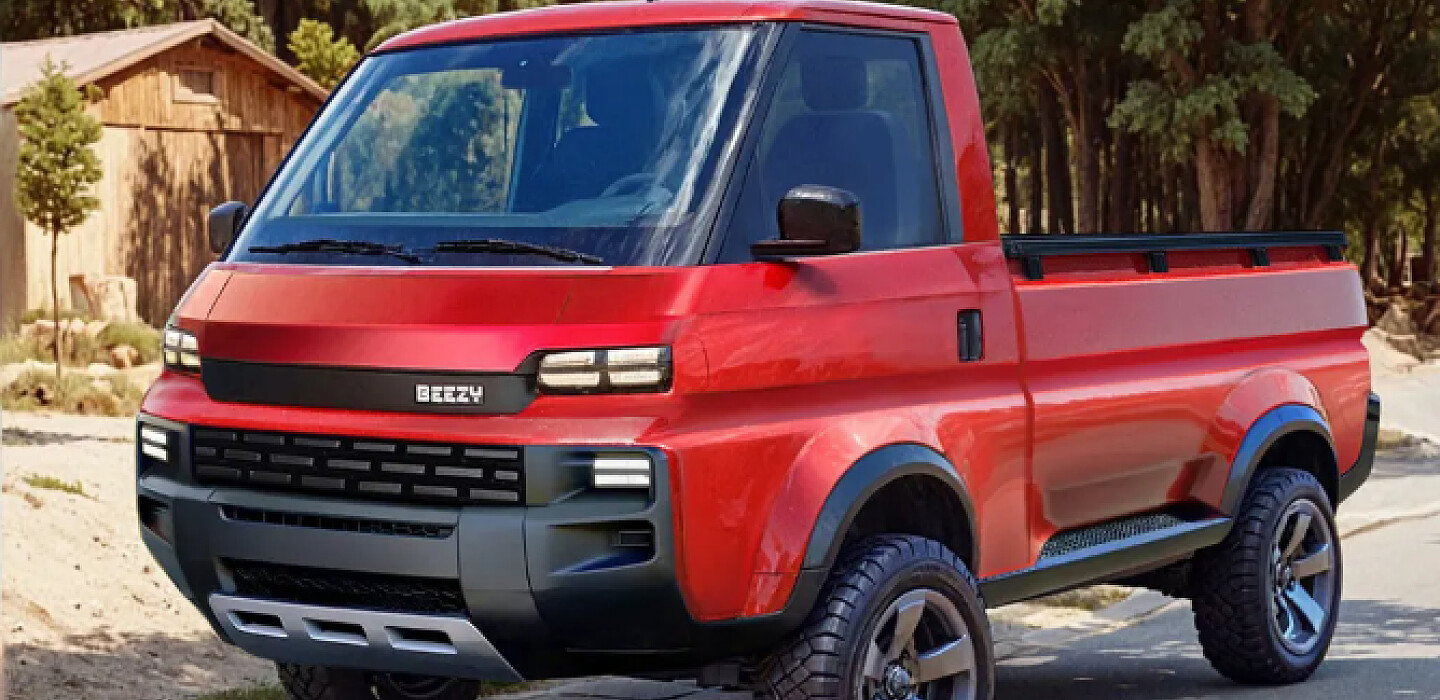 В Україні презентували пікап BEEZY вантажністю до 1 тонни [фото]