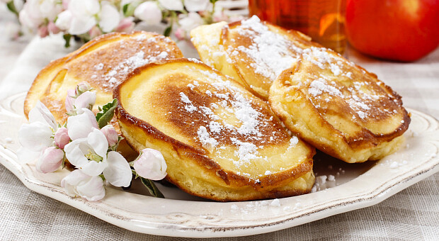 Оладки без яєць. Готуємо найпростіший та дуже смачний сніданок